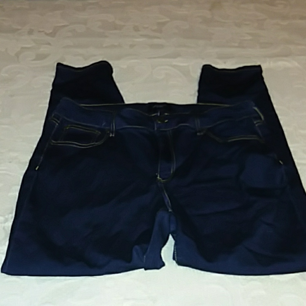 Skinny Blue Jeans